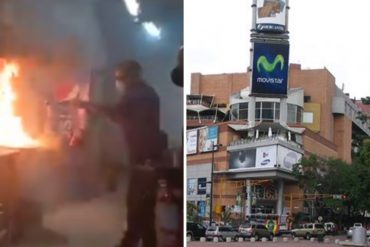 ¡MIRE! Se reportó un incendio en el Cinex del centro comercial Tolón este #30May (+Video)