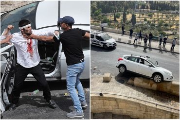 ¡LE DECIMOS! Un conductor israelí atropelló a un manifestante palestino en medio de los enfrentamientos en Jerusalén (+lo que habría pasado) (+Videos)