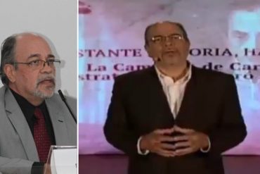 ¡VEA! Pedro Calzadilla todavía conduce su programa en VTV tras ser juramentado como rector del “nuevo” CNE: en la coletilla de inicio tiene la voz de Chávez (+Video)