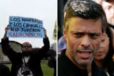 ¡NO LO PERDONARON! “Eres un fraude”: venezolanos confrontaron a Leopoldo López y rechazaron diálogo con el régimen durante evento en Perú (+Video)