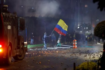 ¡TERRIBLE! Sube a 31 la cifra de muertos en Colombia durante la ola de manifestaciones