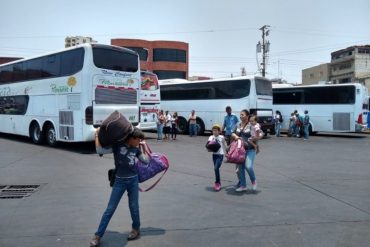 ¡TOME NOTA! Estas son las rutas de transporte interurbano y los terminales que estarán operativos durante la semana de flexibilización