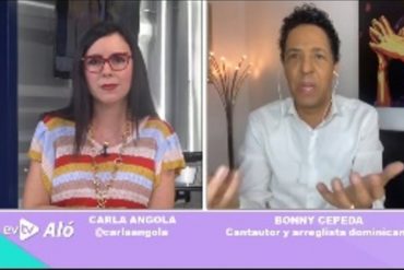 ¡TIENE QUE VERLO! La guabinosa respuesta de Bonny Cepeda cuando Carla Angola le preguntó si Maduro era su amigo (y así se las cantó la periodista) (+Video)