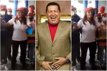 ¿NADIE LE HA DICHO? Mujer exigió en pleno 2021 que Hugo Chávez visite el estado Bolívar para que “vea” cómo el PSUV “maltrata” al pueblo (+Video)