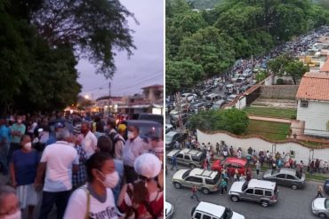 ¡UN DESPELOTE! Reportan largas colas en la jornada de vacunación en Aragua: “Esto es lo que provoca un régimen irresponsable” (+Fotos)