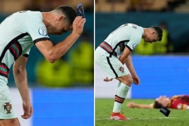 ¡QUEDÓ FUERA DE LA EURO! El gesto de Cristiano Ronaldo tras la eliminación de Portugal que indigna al mundo del fútbol (+Videos)