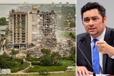 ¡LO ÚLTIMO! Carlos Vecchio llegó a la zona donde se desplomó el edificio residencial en Miami (+Video)