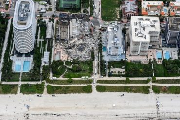 ¡SALGA DE DUDAS! Esta es la razón por la que hay restricciones de vuelos en el área donde colapsó el edificio en Miami (+Video)