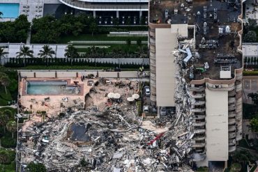 ¡AQUÍ LA TIENE! “Colapso progresivo”: la hipótesis que manejan ingenieros para explicar por qué el edificio de Miami se desplomó “como si fueran piezas de dominó”