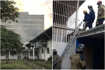 ¡PENDIENTES!	Se registra fuerte incendio en la Escuela de Estudios Políticos y Administrativos de la UCV este #30Jun: bomberos intentan sofocar las llamas (+Fotos +videos)