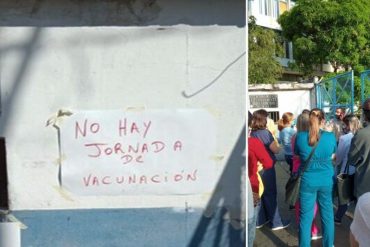 ¡LO ÚLTIMO! “No hay vacunas”: disuelven cola de personas que esperaban para vacunarse contra el COVID-19 en El Cementerio este #7Jun ¡LO ÚLTIMO! “No hay vacunas”: disuelven cola de personas que esperaban para vacunarse contra el COVID-19 en El Cementerio este #7Jun