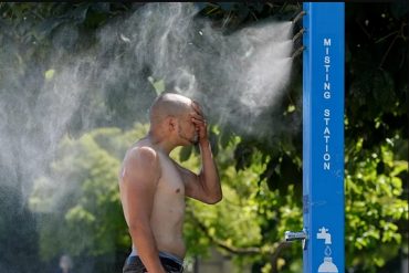 ¡IMPRESIONANTE! Ola mortífera de calor en Canadá: Este #29Jun registró su mayor temperatura histórica con 49,5 °C