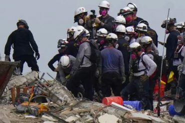 ¡QUÉ TRISTEZA! Número de fallecidos por derrumbe de edificio en Miami asciende a 60 y rescatistas reiteran: “No hay posibilidad de vida”