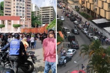 ¡CAOS TOTAL! «Ese mensaje le llegó a 10.000 personas, hagan su cola»: El desorden reinó durante vacunación contra el COVID-19 en la Bolivariana (no le pararon a citas enviadas por el sistema Patria) (+Video)