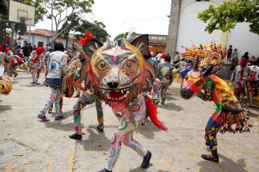 ¡SE LO MOSTRAMOS! Los Diablos Danzantes pidieron por el fin de la pandemia en Venezuela y el mundo