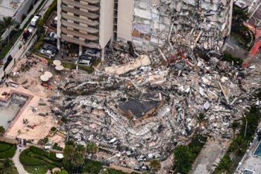 ¡LO ÚLTIMO! Sube a 4 la cifra de fallecidos y a 159 la cifra de desaparecidos en el derrumbe de un edificio en Miami