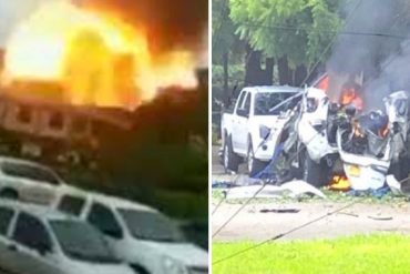 ¡ÚLTIMA HORA! Carro bomba explotó dentro de brigada del Ejército colombiano en Cúcuta: Así fue el momento en el que se produce el estallido (+Videos)