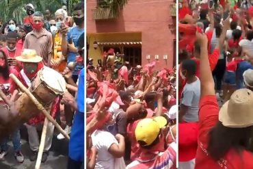 ¡SE PASAN! El rumbón que se armó en Cúpira por la tradicional fiesta de San Juan (pese a ser “semana radical” +Videos)