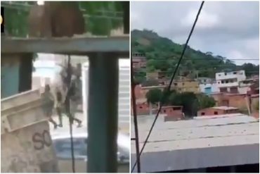 ¡LO MÁS RECIENTE! Reportan fuerte enfrentamiento entre delincuentes y la GNB en un barrio de Las Tejerías (dos militares habrían muerto) (+video)