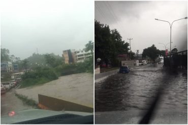 ¡SEPA! Colapso total: así de anegadas quedaron las vías este #24Jun en Caracas y Miranda por las fuertes lluvias (+Fotos y videos)