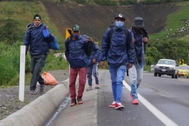 Al menos 60% de migrantes y refugiados en Quito teme por su vida en Venezuela