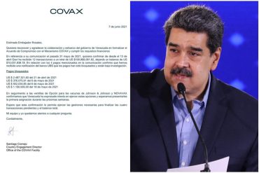 ¡SE LO CONTAMOS! Maduro exigió al gobierno de Biden “cesar el bloqueo” del dinero de Venezuela para “completar” el pago de las vacunas contra el covid-19 a través del Covax (+Video)