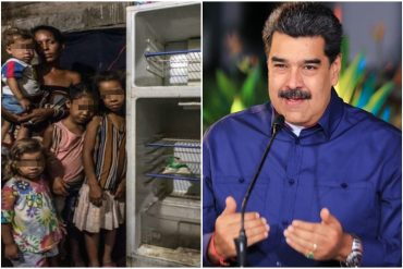 El descarado mensaje de Maduro con el que se comprometió a eliminar «por completo» la miseria en Venezuela (que aumentó exponencialmente tras el chavismo)