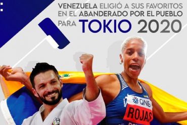 ¡SE LO MOSTRAMOS! Yulimar Rojas y Antonio Díaz fueron escogidos por votación como abanderados de Venezuela en Tokio 2020