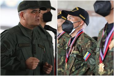 ¡AH, CARAMBA! Padrino López condecoró a los ocho militares que disidentes de las FARC mantuvieron secuestrados por más de un mes en Apure (+Video)