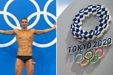 ¡ENTÉRESE! Alberto Maestro finalizó en el cuarto lugar de su serie de 100 metros estilo libre masculino en los Juegos Olímpicos de Tokio 2020 (+Video)