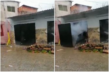 ¡IMPACTANTE! Con explosivos abrieron la casa de El Vampi en la Cota 905 (+Video)