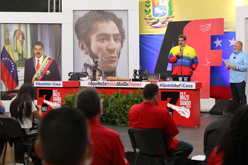 Nicolás Maduro y Diosdado CAbello