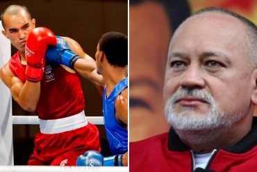 ¡LO QUE FALTABA! Así arremetió Diosdado Cabello contra el boxeador venezolano Eldric Sella: «Ni es refugiado, ni es atleta» (+Video)