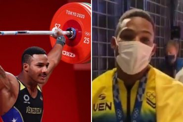 ¡LO ÚLTIMO! «Gracias a Dios y al pueblo de Venezuela»: Las primeras palabras de Julio Mayora tras ganar la medalla de plata en los Juegos Olímpicos (+Video)