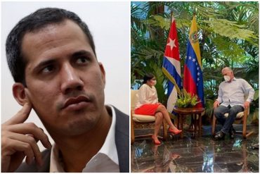 ¡ENFÁTICO! Guaidó sobre Delcy Rodríguez tras reunirse con Díaz-Canel: “No representa a los venezolanos y cubanos que luchamos por libertad y democracia”