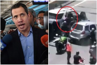 ¡TAJANTE! “Armas largas para secuestrar a un civil, a ese terror nos enfrentamos”: Guaidó al comentar video difundido sobre detención de Guevara