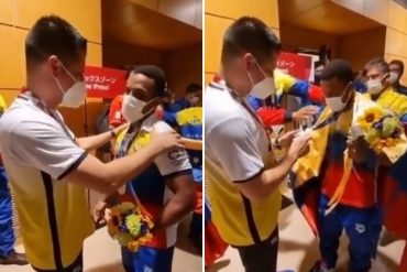 ¡NO PODÍA FALTAR! “¡Orgullosos de ti hermano!”: Ministro chavista de Deporte felicitó a Julio Mayora por su papel en los JJOO (+Video) (+Manoseada de medalla)