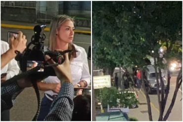 ¡ATENCIÓN! Periodista Mildred Manrique denunció que al menos 15 funcionarios armados del régimen asediaron su residencia: no tenían orden judicial (+Video)