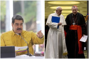 ¡CERO RESPETO! Maduro calificó de “basura” la carta de Pietro Parolin y le envió hasta un mensaje en “italiano” (+Video)