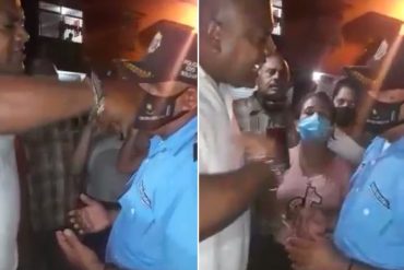 ¡ASÍ LO DIJO! “Échenle bolas”: diputado rojito Roy Quiragua se alzó contra la policía tras obligarlo a poner fin a una “coronaparty” que armó en plena calle en Bolívar