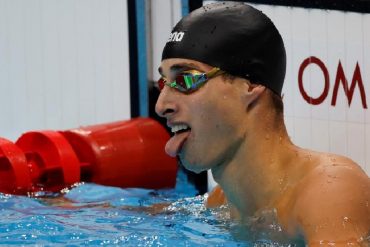 ¡ORGULLO NACIONAL! El venezolano Alberto Mestre logró clasificar a las semifinales de los 50 metros libres de la natación olímpica