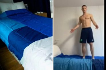 ¡SE LAS MOSTRAMOS! Así son las camas “anti-sexo” de la Villa Olímpica: no aguantan a dos personas ni movimientos “bruscos” (+Lo que reveló un atleta que las probó +Video)