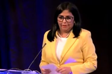 ¡NUEVO PATALEO! Delcy Rodríguez acusa al FMI de «negar» a Venezuela la entrega de millones de dólares para el combate de la pandemia