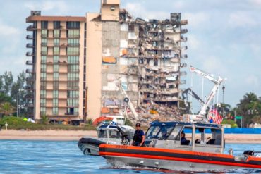 ¡ENTÉRESE! Suspenden la búsqueda de víctimas de derrumbe parcial de edificio en Miami por preparativos de demolición total del condominio