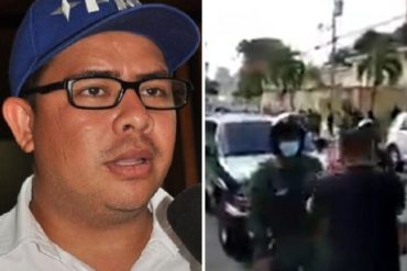 ¡ATENCIÓN! Detienen al diputado chavista Jesús Superlano cuando acudía al CNE en Lara (+Video)