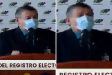 ¡AH, CARAY! El pequeño pelón de uno de los rectores del “nuevo CNE” al referirse a los votantes fallecidos en el registro electoral (+Video)