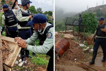 ¡TENÍAN TODO TOMADO! Policía de Caracas y GNB destruyeron garita que tenía la banda del Koki en el Cementerio General del Sur