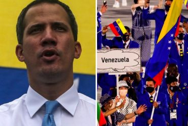 ¡SEPA! Guaidó deseó éxito a la delegación venezolana en los JJOO de Tokio 2020: “Representarán a Venezuela en momentos difíciles para nuestro país”