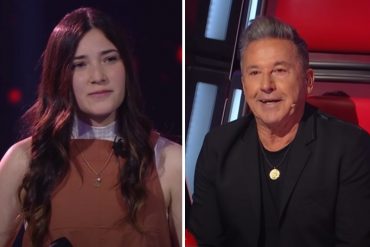 ¡LE MOSTRAMOS! La venezolana que conmovió a Montaner durante su interpretación en La Voz de Argentina (+Video)