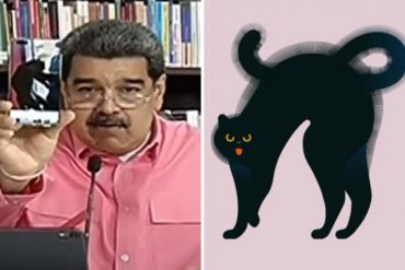 ¡LA BURLA! Maduro aseguró que un “gato volador” fue el responsable del corte de su transmisión (+Ah, ok)